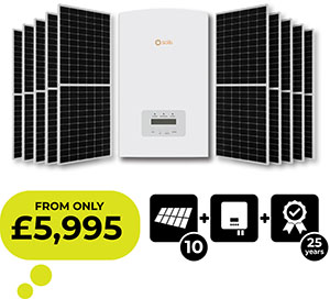 Standard Domestic Solar System with Inverter