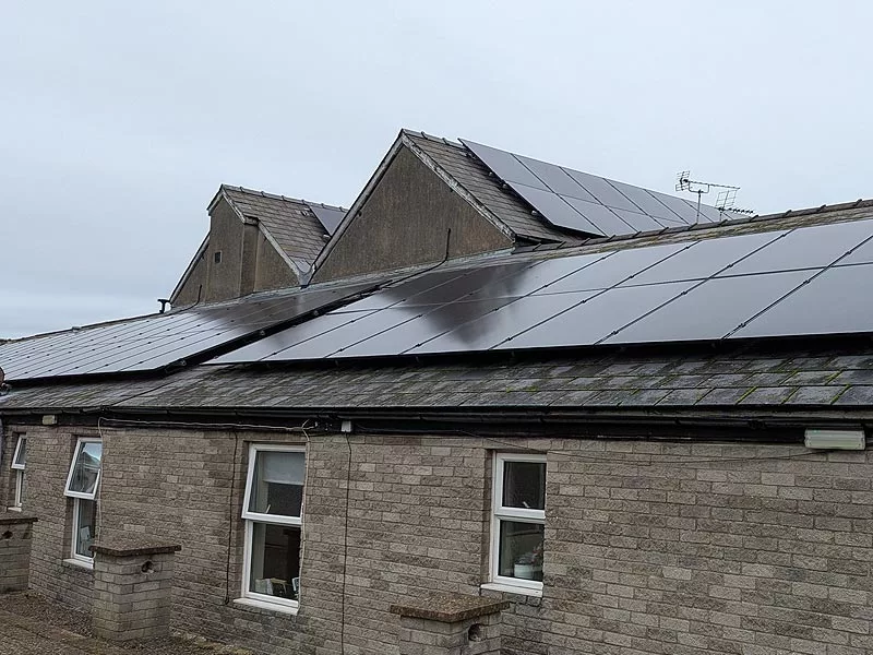 Milsom House Solar Panel Installation Celtic Green energy