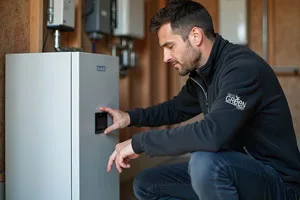 Home battery storage system in Wales