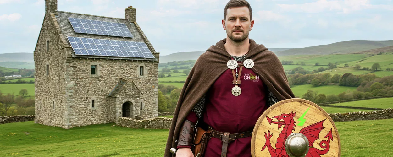 Owain Glynsolar Lord of the panels - Celtic Green Energy