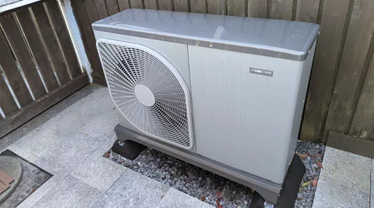 Heat pump installation in Swansea, Celtic Green Energy