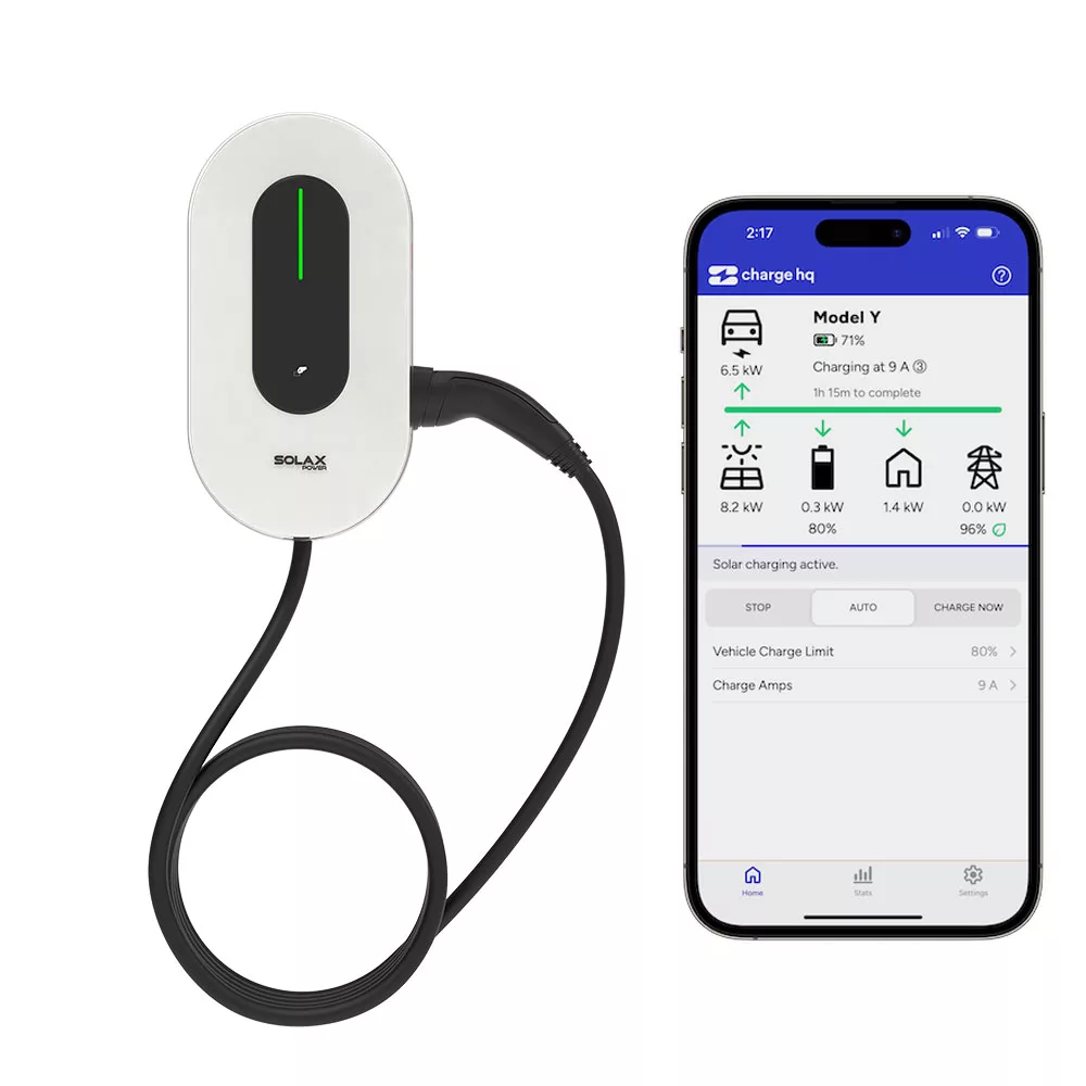 Ev Car Charger Installation Wales Solax Car Charger and App