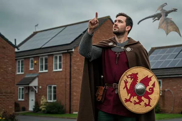 Do solar Panels Work in the Rain and clouds of Wales?